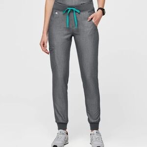 Figs Zamora Jogger SZ Small Tall PO# 1569 Gray Drawcord NWOT